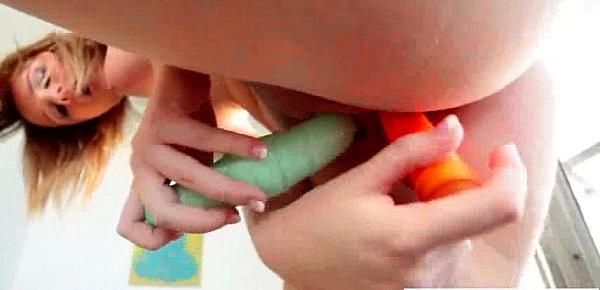  Solo Girl In Crazy Masturbation Tape Using All Kind Of  Things movie-03
